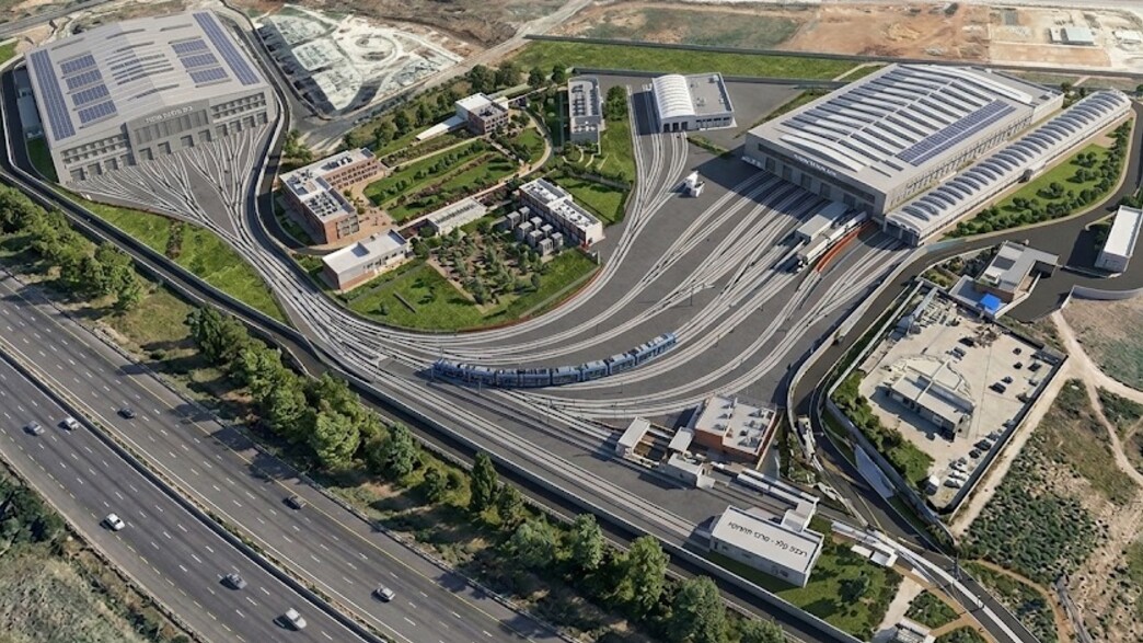 דיפו מסובים של קו M3 של המטרו דיפו מסובים של קו M3 של המטרו