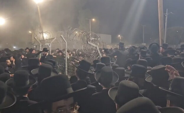 מהומה מחוץ לכלא 10: לקראת עצרת הענק של חסידי גור