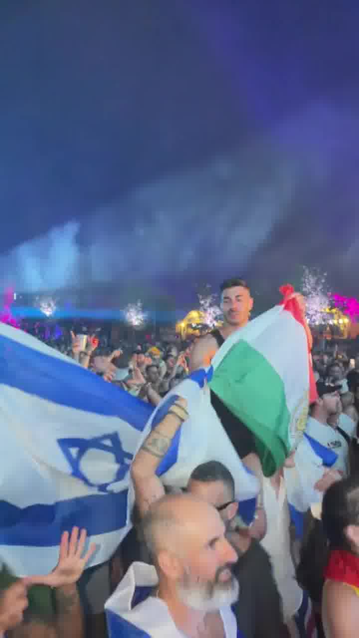 ישראלים למד איראנים בהופעה של ויני ויצ׳י בטומרולנד