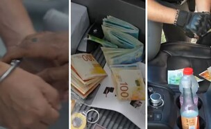 תיעוד מפעילות המעצרים (צילום: דוברות המשטרה)
