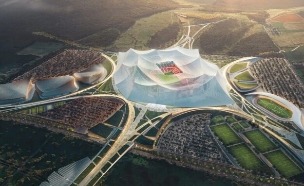 אצטדיון חסן השני, Grand Stade Hassan, קזבלנקה  (הדמיה: © Oualalou + Choi, Populous)