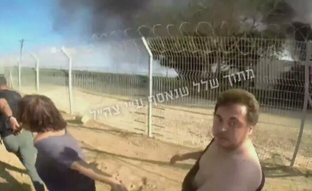 לראשונה: תמונה מהחטיפה של יגב ורימון (צילום: חדשות 12)