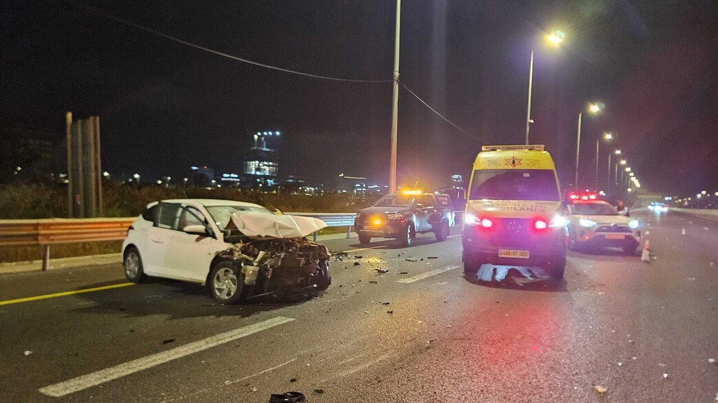 תאונת במחלף גלילות תאונת במחלף גלילות