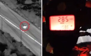 העונש החריג לרוכב האופנוע שטס במהירות 285 קמ"ש