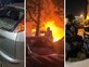 מכוניות בוערות בנתניה, פיצוץ מטען שביעי בפתח תקווה