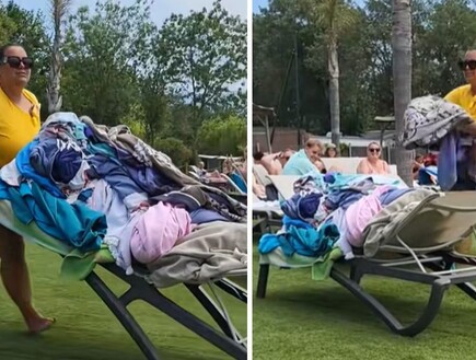 "ככה בדיוק זה צריך להיות בכל מלון": לצוות נמאס - אז הם החלו לפנות מגבות של אנשים מהכיסאות 