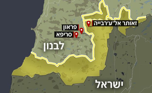 הכפרים שישראל שולטת בהם, מעבר לקו הצהוב הכפרים שישראל שולטת בהם, מעבר לקו הצהוב