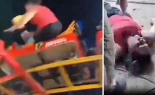 נפלה מרכבת הרים, והתרסקה מגובה (צילום: מתוך הרשתות החברתיות לפי סעיף 27א׳ לחוק זכויות יוצרים)