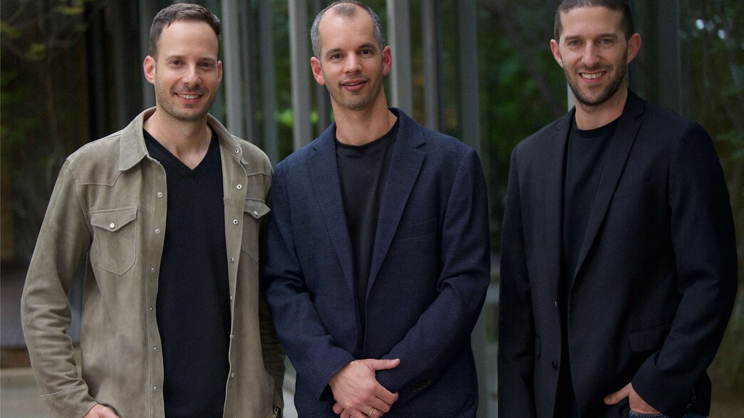 מייסדי Glow, אופיר אריה, VP R&D, רואי טיגר, CEO, ע מייסדי Glow, אופיר אריה, VP R&D, רואי טיגר, CEO, ע