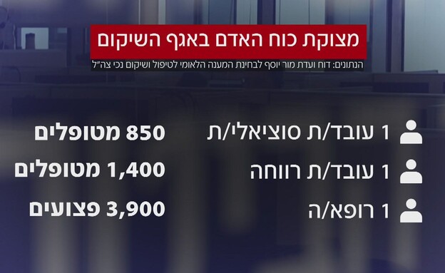 מצוקת כוח האדם באגף השיקום מצוקת כוח האדם באגף השיקום