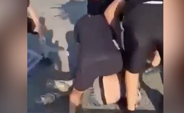 אלימות נגד אוהדי בית"ר ירושלים בקפריסין (צילום: לפי סעיף 27 א')