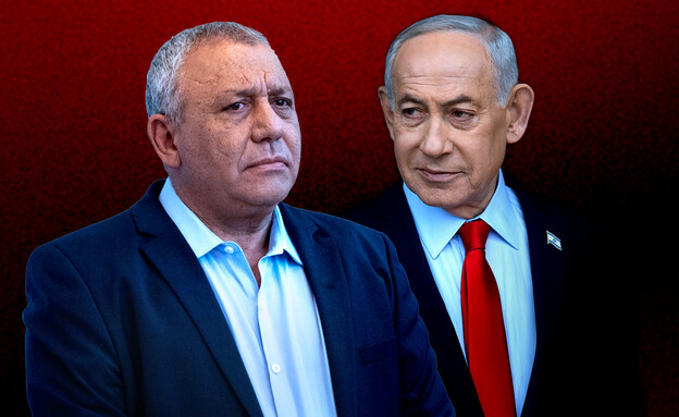 בנימין נתניהו וגדי איזנקוט