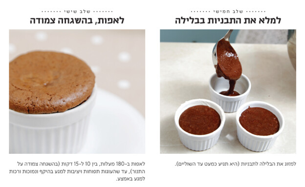סופלה שוקולד 3 סופלה שוקולד 3