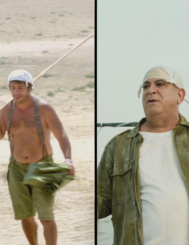 ויקטור חסון של שייקה לוי והדמות של אלי יצפאן ויקטור חסון של שייקה לוי והדמות של אלי יצפאן
