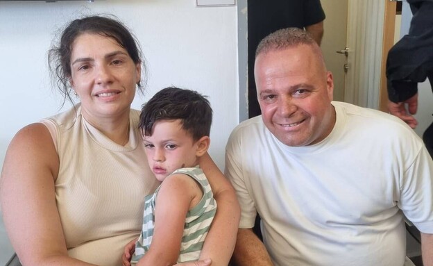 ראש העיר אשקלון עם יובל קוגן ואימו