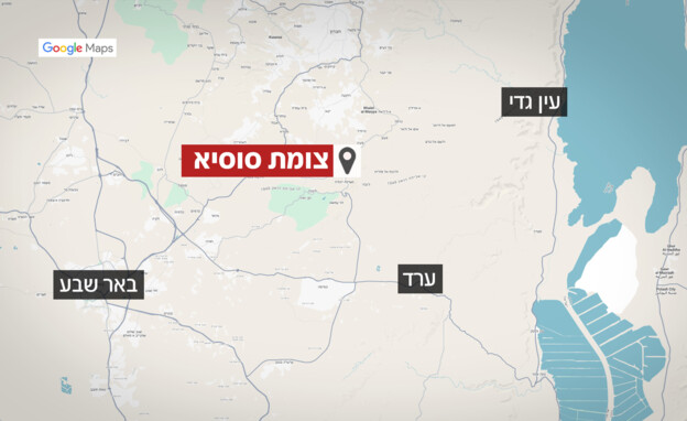 מפה צומת סוסיא מפה צומת סוסיא