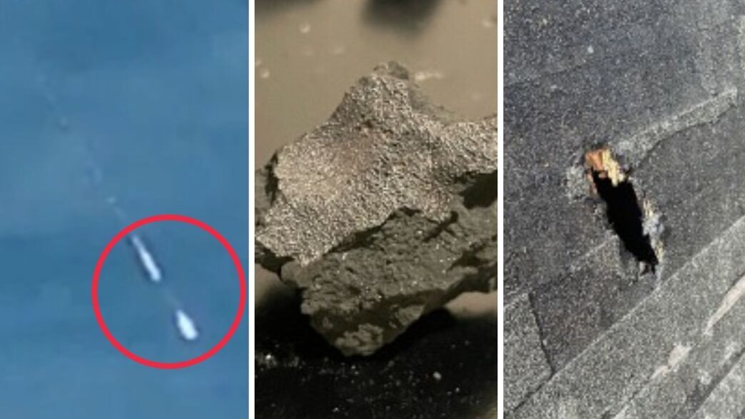 המטאוריט שפגע בגג בניו ג'רזי הכיל סימנים לתמיסות מלח קדומות המטאוריט שפגע בגג בניו ג'רזי הכיל סימנים לתמיסות מלח קדומות