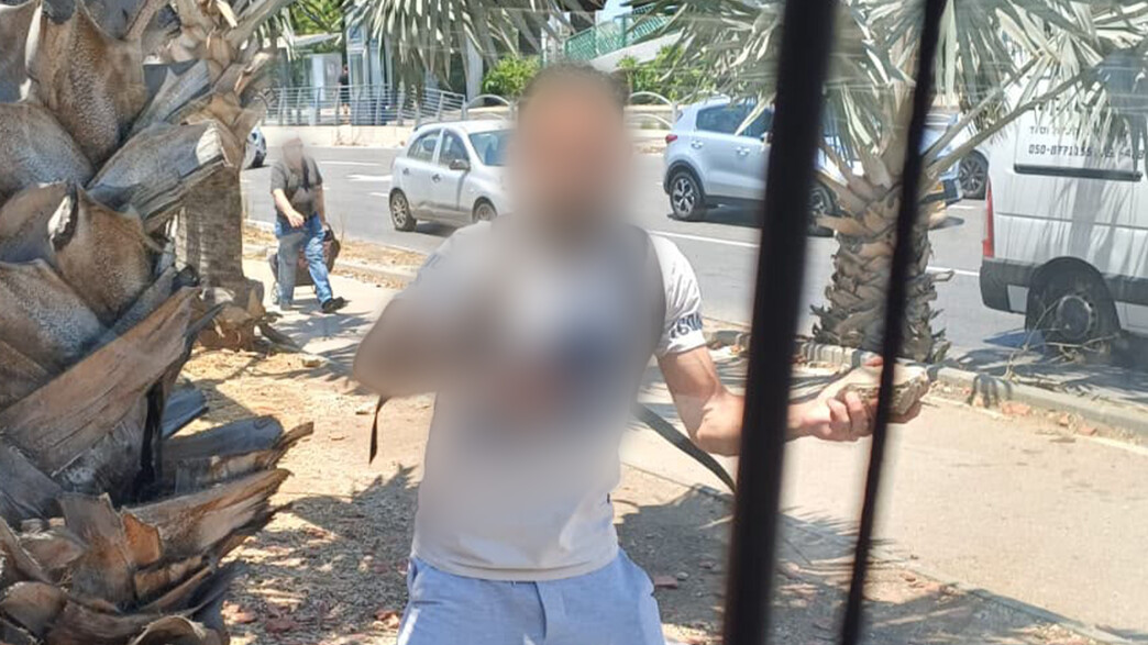 החשוד בתקיפת החיילת החשוד בתקיפת החיילת