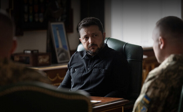 זלנסקי עם מפקד הצבא דרפטי