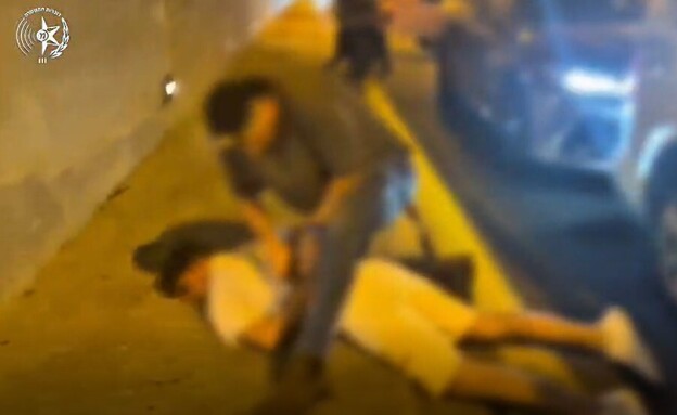 תיעוד ממעצרו של אביאור ששון החשוד ברצח בניהו רזי