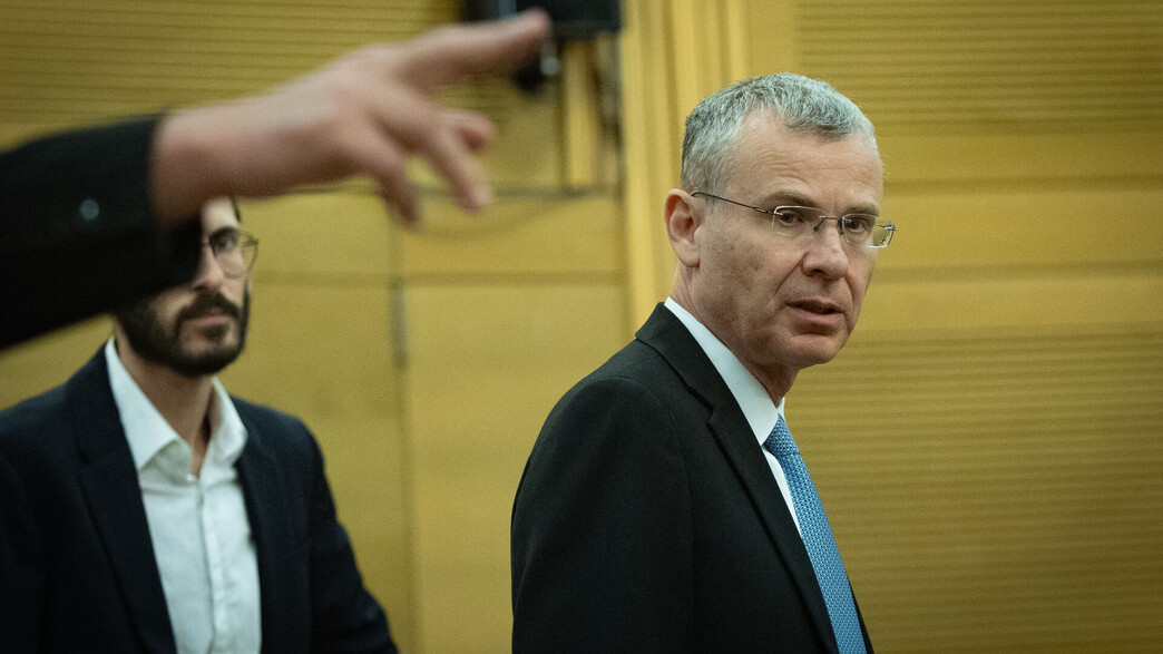 שר המשפטים יריב לוין בכנסת