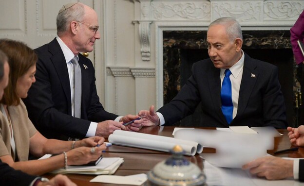 ראש הממשלה נתניהו לפני הפגישה עם הנשיא טראמפ ראש הממשלה נתניהו לפני הפגישה עם הנשיא טראמפ