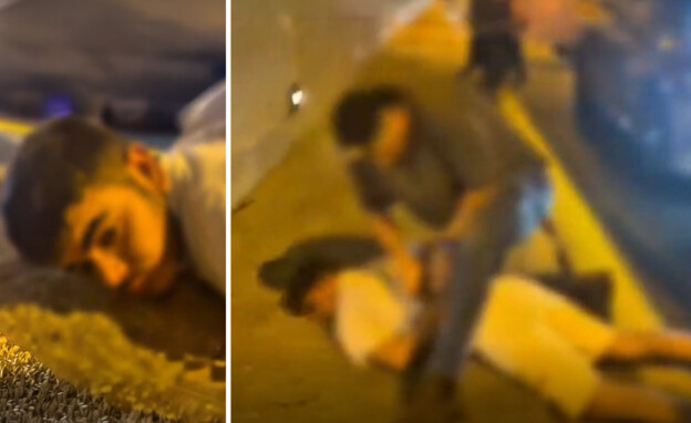 תיעוד מעצרו של אביאור ששון החשוד ברצח בניהו רזי ז" תיעוד מעצרו של אביאור ששון החשוד ברצח בניהו רזי ז"