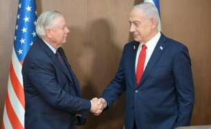 נתניהו וגרהאם (צילום: עמוס בן גרשום /לע"מ)