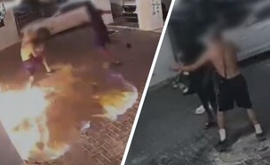 הצית מחסן בגלל גניבת אופניים (צילום: דוברות המשטרה)