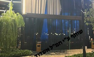 ירי על אולם אירועים באשדוד (צילום: חמ"ל אשדוד בוואטסאפ)