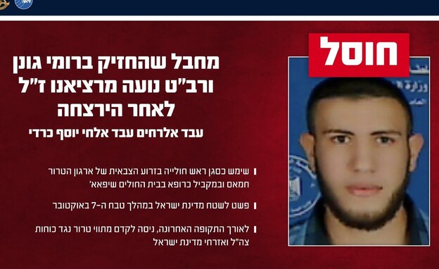 המחבל עבד אלרחים עבד אלחי יוסף כרדי שחוסל בעזה המחבל עבד אלרחים עבד אלחי יוסף כרדי שחוסל בעזה