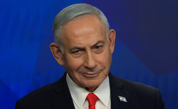 ראש הממשלה בנימין נתניהו במסיבת עיתונאים בירושלים (צילום: AP)
