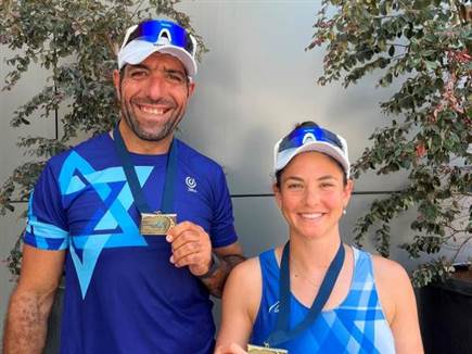 (באדיבות ההתאחדות הישראלית לספורט נכים) (באדיבות ההתאחדות הישראלית לספורט נכים)