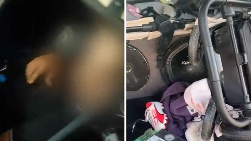 שב"ח פלסטיני התחבא בתוך רמקול שב"ח פלסטיני התחבא בתוך רמקול