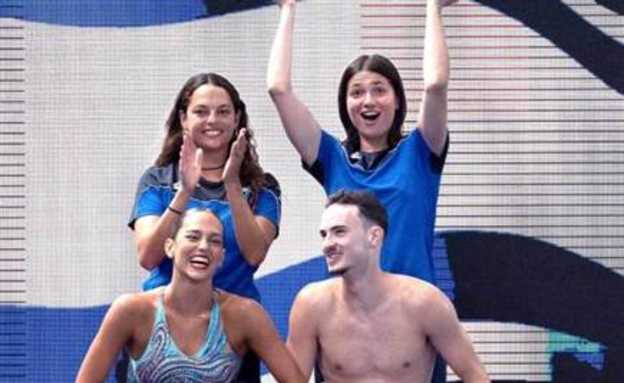 (באדיבות - איגוד השחייה) (צילום: ספורט 5) (באדיבות - איגוד השחייה) (צילום: ספורט 5)