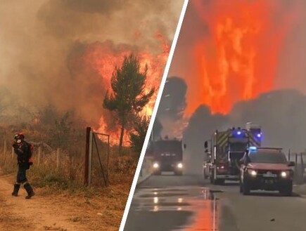 העולם בוער: מכרתים ועד וושינגטון - עשרות אלפי תושבים ותיירים נמלטו משרפות הענק