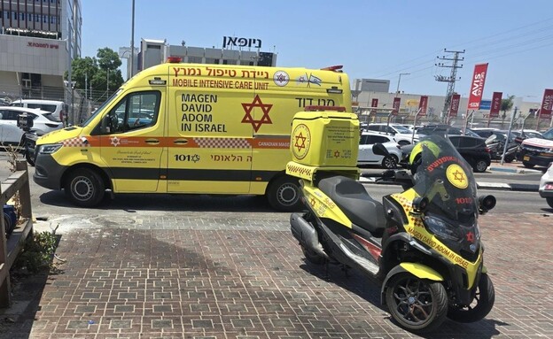עו"ד נרצח ביריות בראשון לציון (צילום: מד"א)