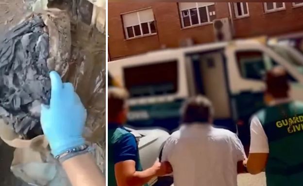 גולגולת בתעלת ניקוז הובילה לפענוח היעלמות בספרד (צילום: מתוך הרשתות החברתיות לפי סעיף 27א׳ לחוק זכויות יוצרים)