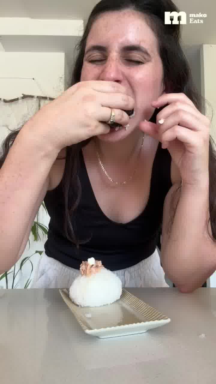 הכנו אוניגירי בבית, ועפנו על המילוי