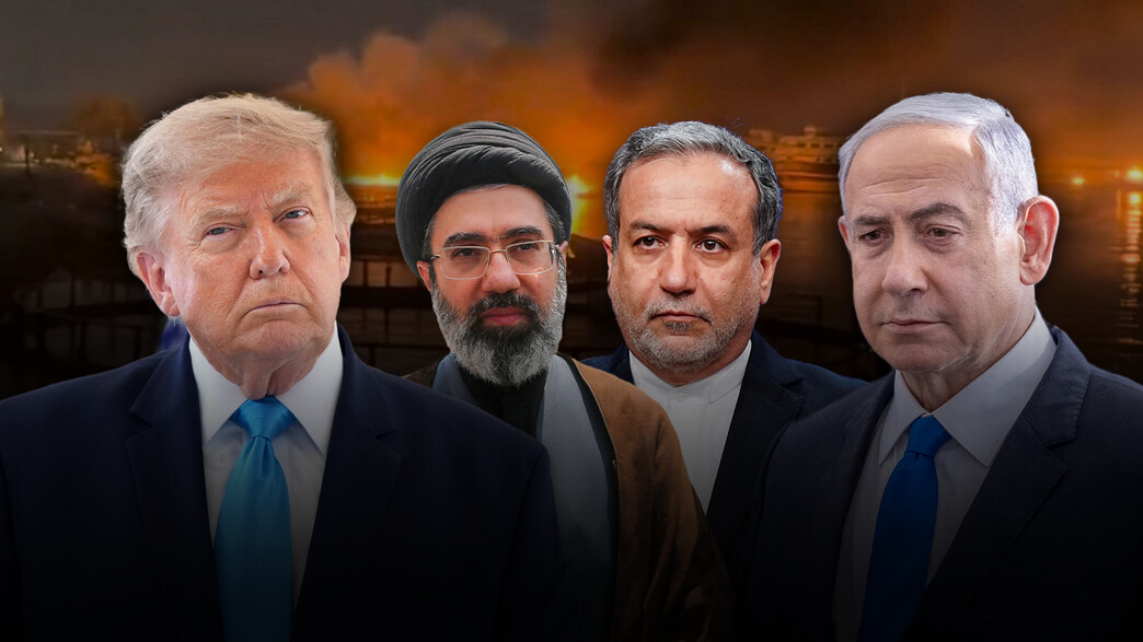 בנימין נתניהו, עבאס עראקצ'י, מוג'תבא מוג'תבא ח'אמנאי, דונלד טראמפ בנימין נתניהו, עבאס עראקצ'י, מוג'תבא מוג'תבא ח'אמנאי, דונלד טראמפ