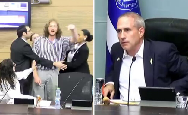חנוך מיליבצקי בוועדת הכספים (צילום: ערוץ הכנסת)