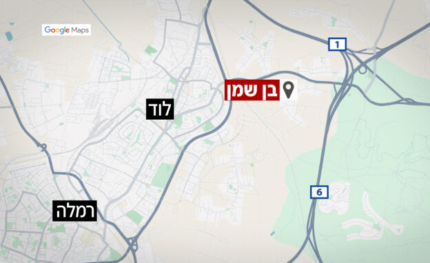 בן שמן, מפה בן שמן, מפה