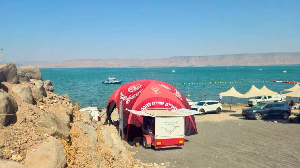 חיפושים אחר נעדר בכנרת חיפושים אחר נעדר בכנרת