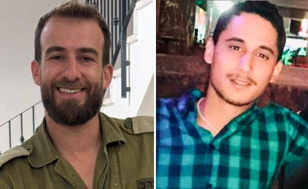 הראל בירנשטוק ותמיר וקנין (צילום: דובר צה"ל)