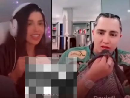פלרטט איתה בשידור חי – ואז גילה שהיא אשתו של "אל צ'אפו"