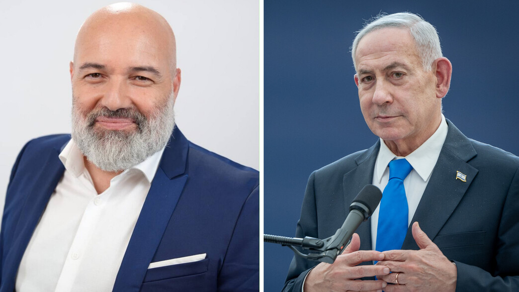 בנימין נתניהו ואורן דוברונסקי בנימין נתניהו ואורן דוברונסקי