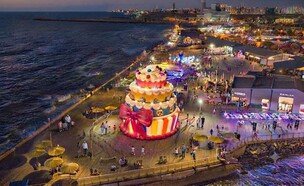 פסטיבל מוגזם בנמל תל אביב (הדמיה: באדיבות עיריית תל אביב)