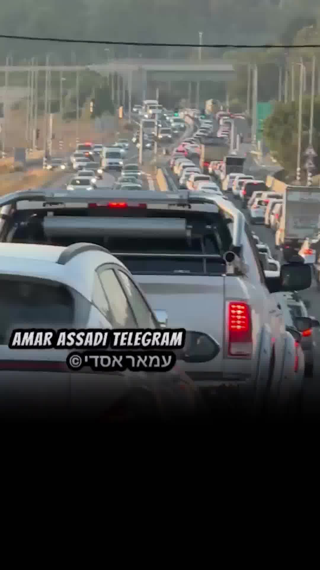 הנהגים מתעדים: פקקים חריגים בכביש 70 - בשעה 19:00 בערב