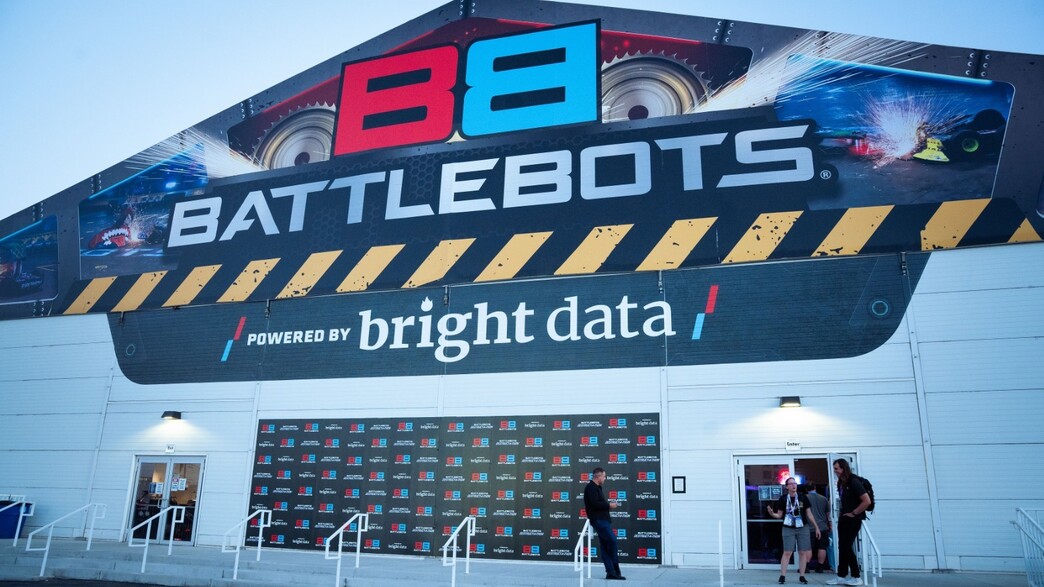 חזית ההאנגר של BattleBots בווגאס חזית ההאנגר של BattleBots בווגאס