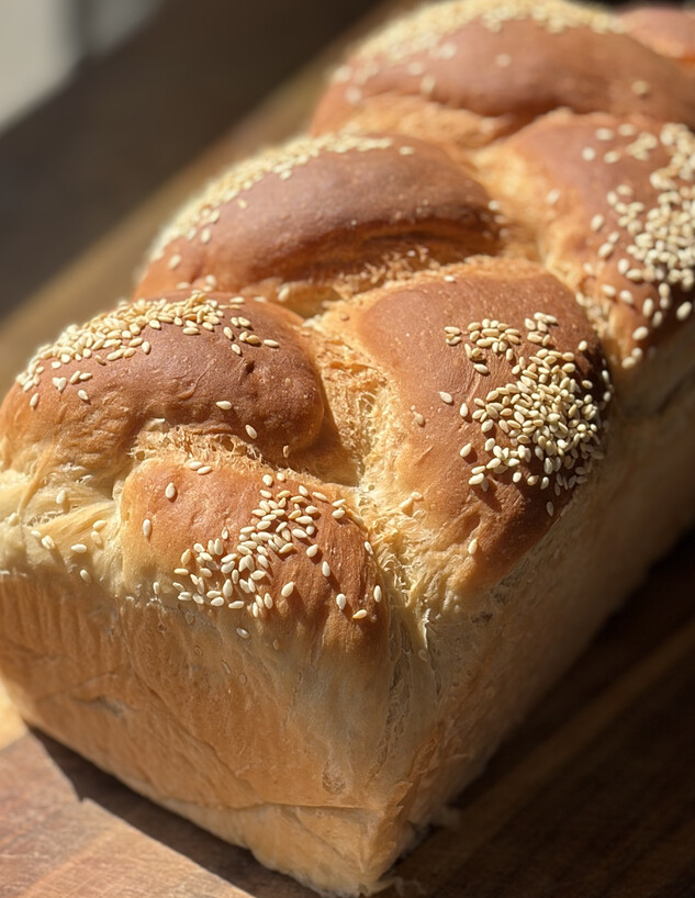 חלת כוסמין לבן. אין עוד יופי כזה חלת כוסמין לבן. אין עוד יופי כזה